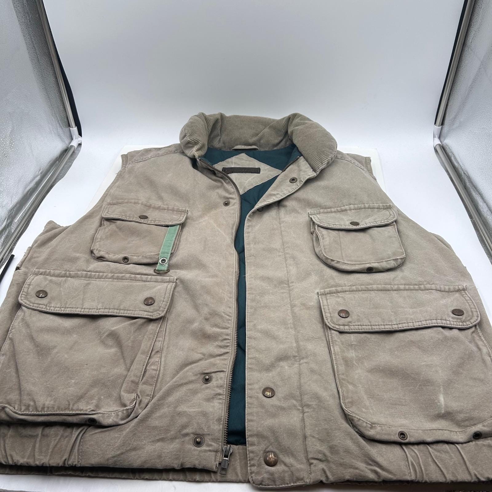 80年代ヴィンテージ エディー・バウアー グースダウン カーキ