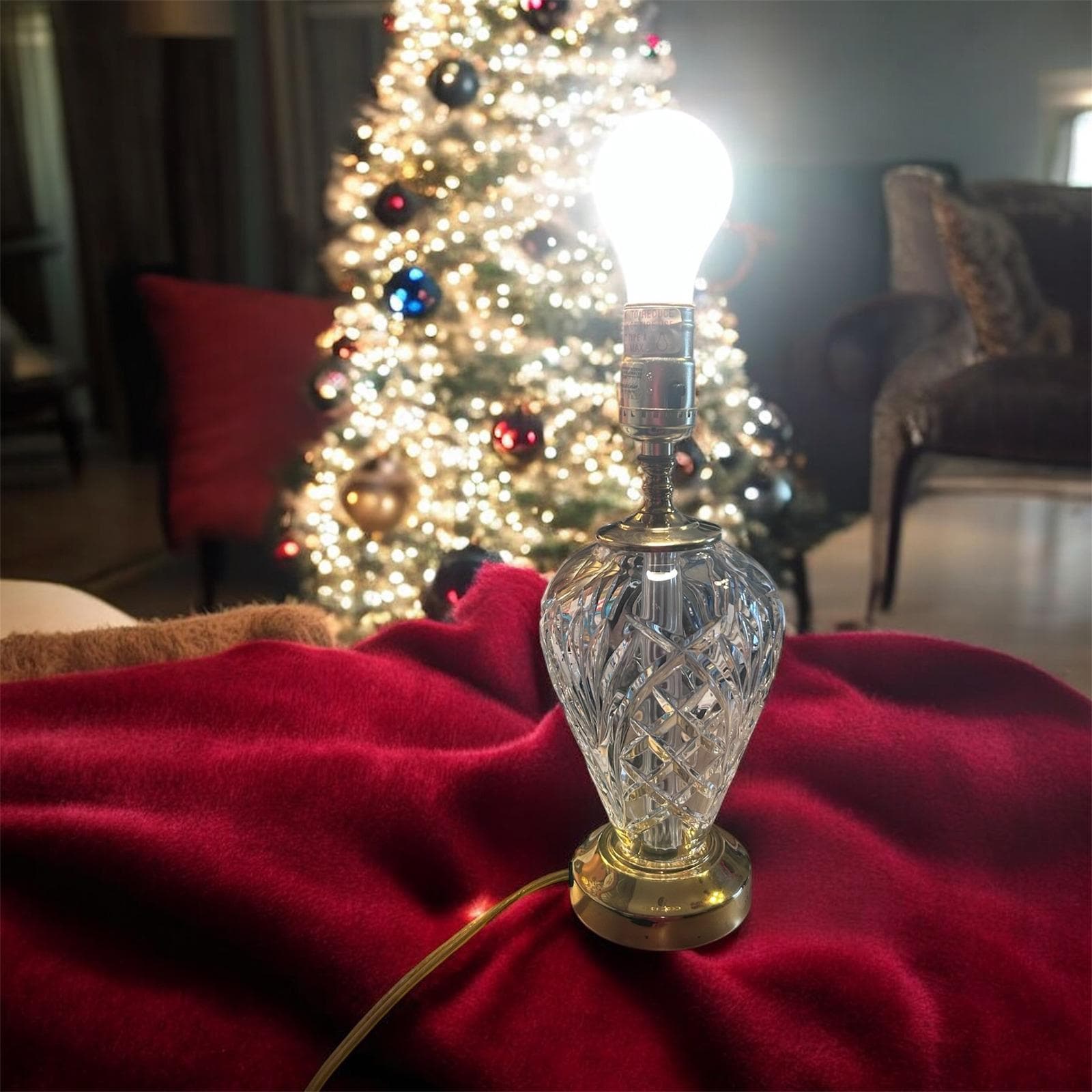Waterford crystal lamp - Etsy 日本