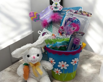 DIY My Little Pony Easter Basket Set Plush Bunny Flashlight Night Light Socks