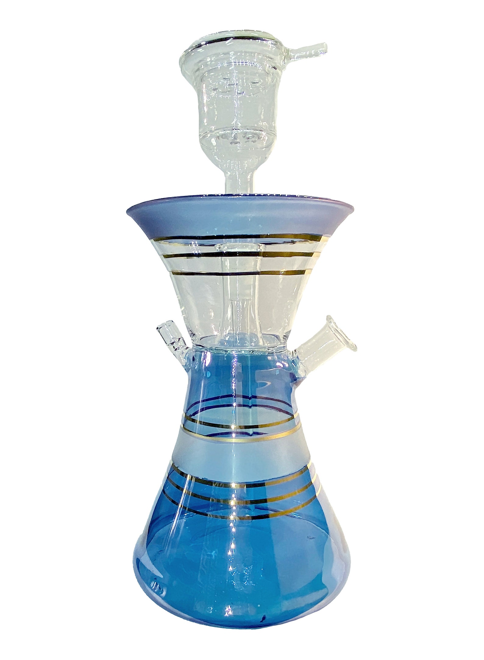 Mouth Blown Glass Ice Bucket Freezing Cooling Hookah Shisha Etsy