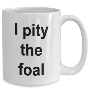 Presente engraçado de cavalo de corrida para mulheres | caneca de café equestre