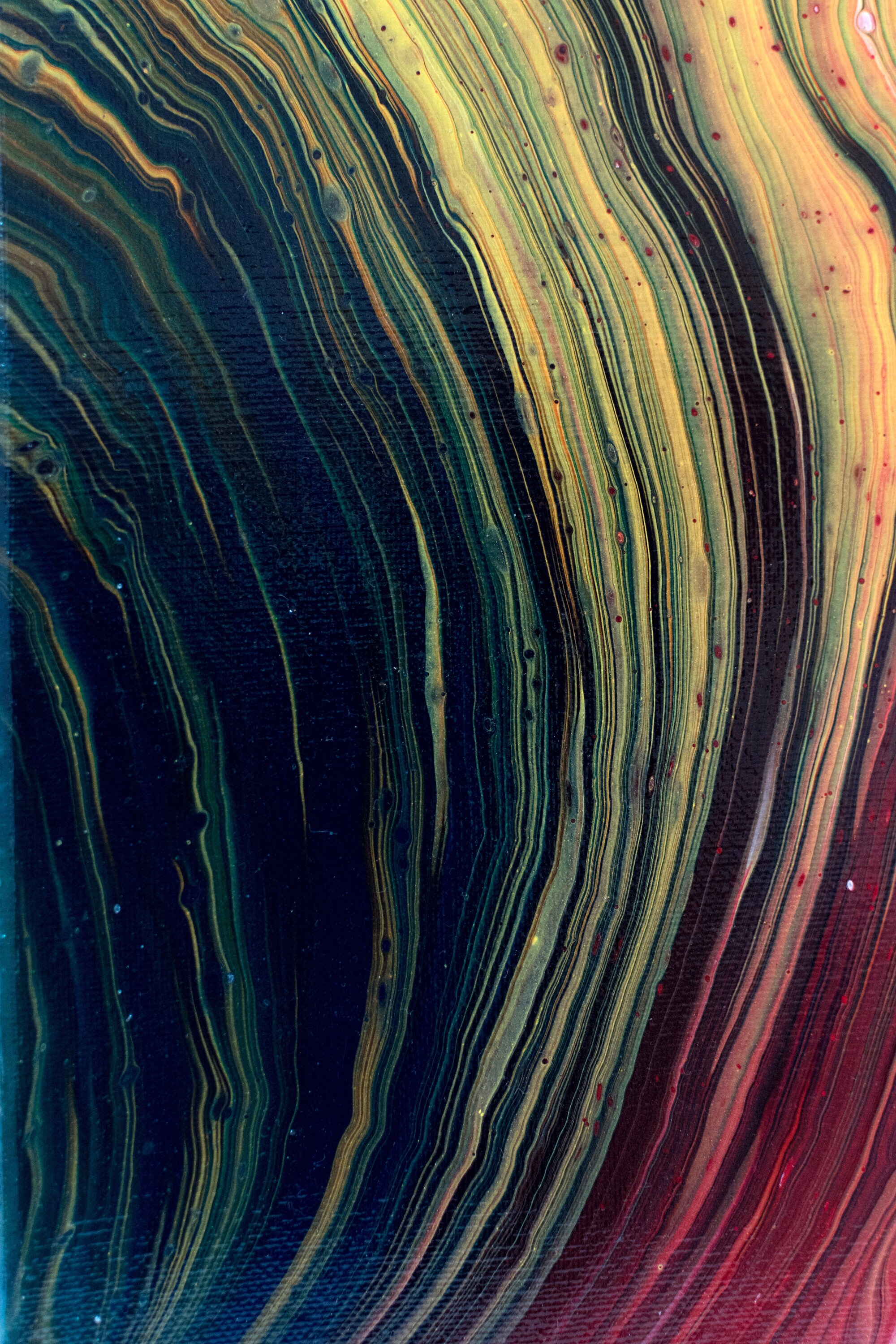 Ripple Effect 1 - Acrylic on Canvas - Etsy