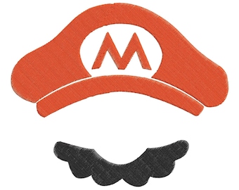 Mario mustache | Etsy