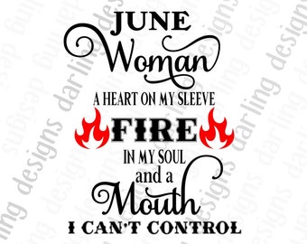 Download June Birthday Svg Etsy