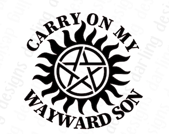 Download Supernatural svg | Etsy