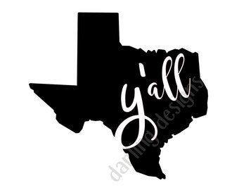 Download Y All Texas Svg With Photos Etsy