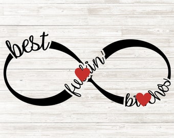 Best friends svg | Etsy