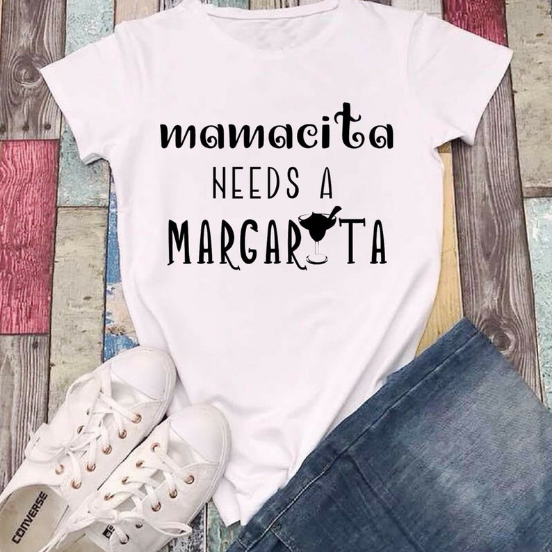 Mamacita Needs a Margarita Svg - Etsy