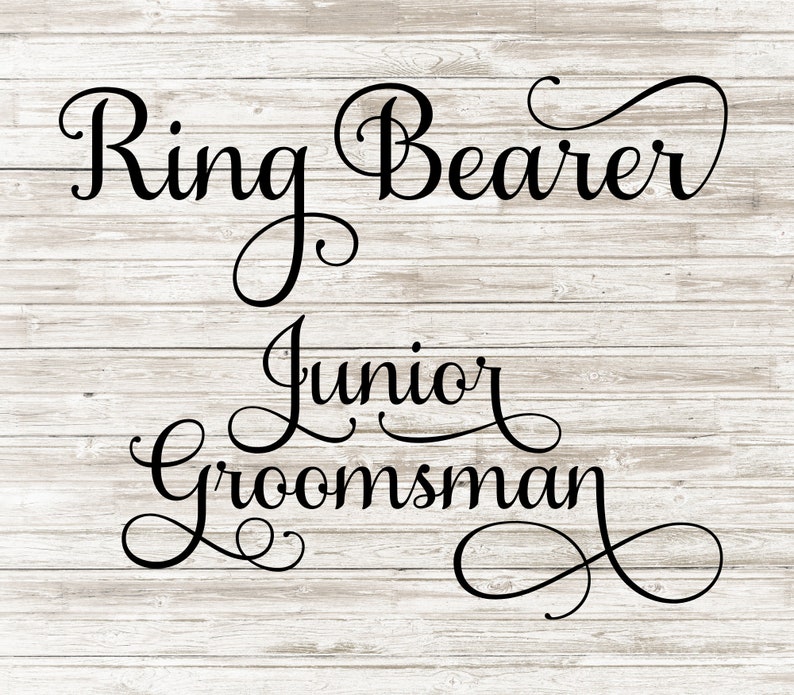 Download Wedding Party svg cut file for cricut and silhouette bride ...