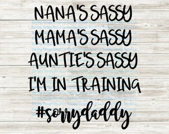 Sassy baby girl svg - comes with svg, png, and jpg files - digital download