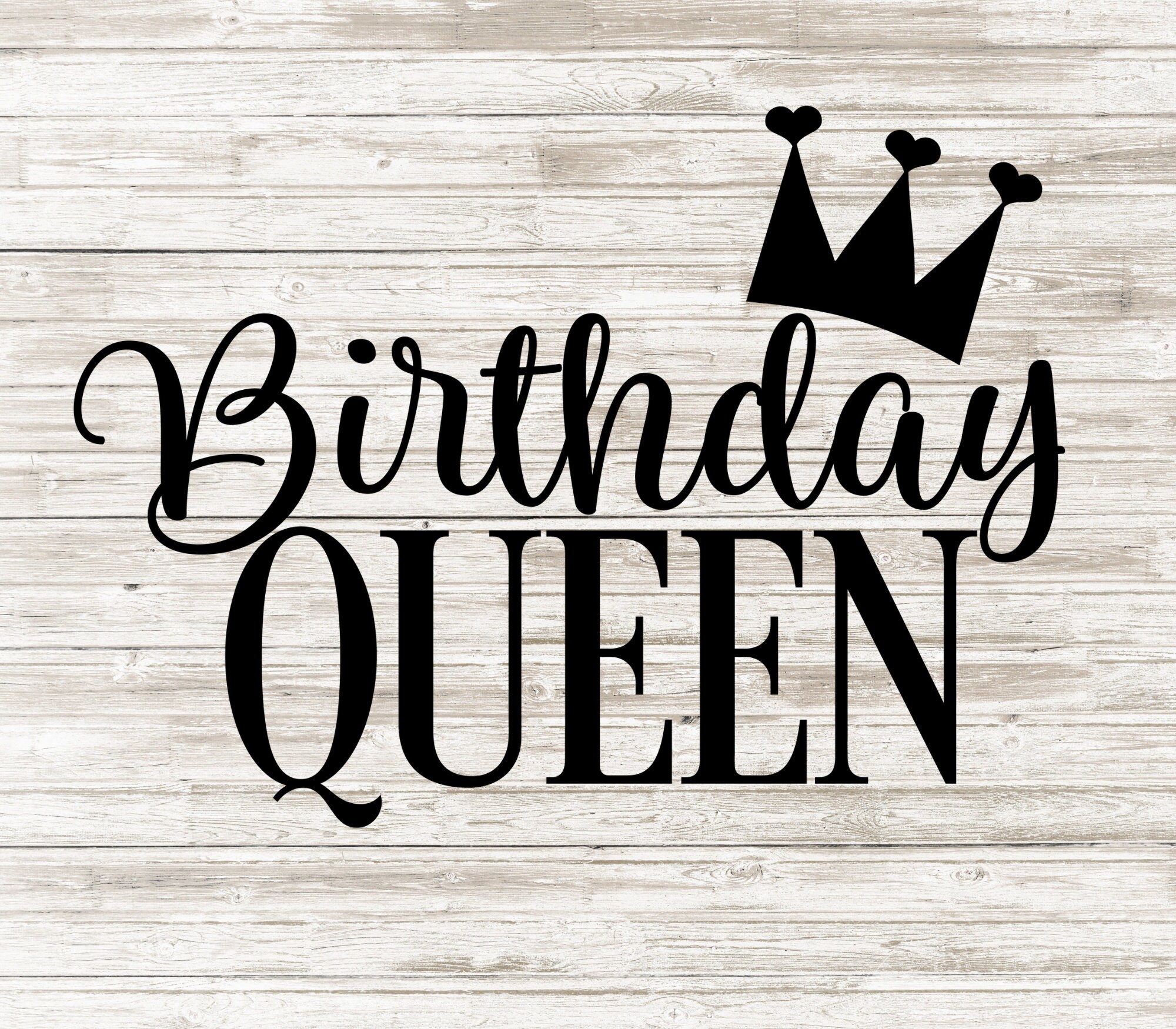 Download Birthday Queen Svg Birthday Svg Cut File For Cricut Etsy