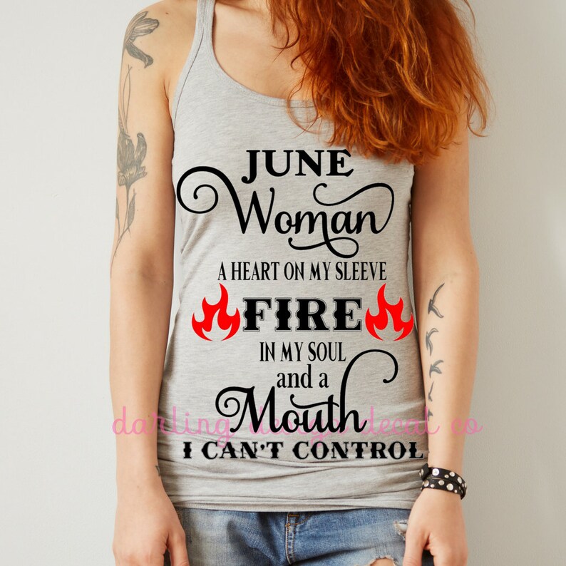 Download June Woman Svg Cut File For Cricut And Silhouette Svg June Birthday Svg Digital Art Collectibles Vadel Com