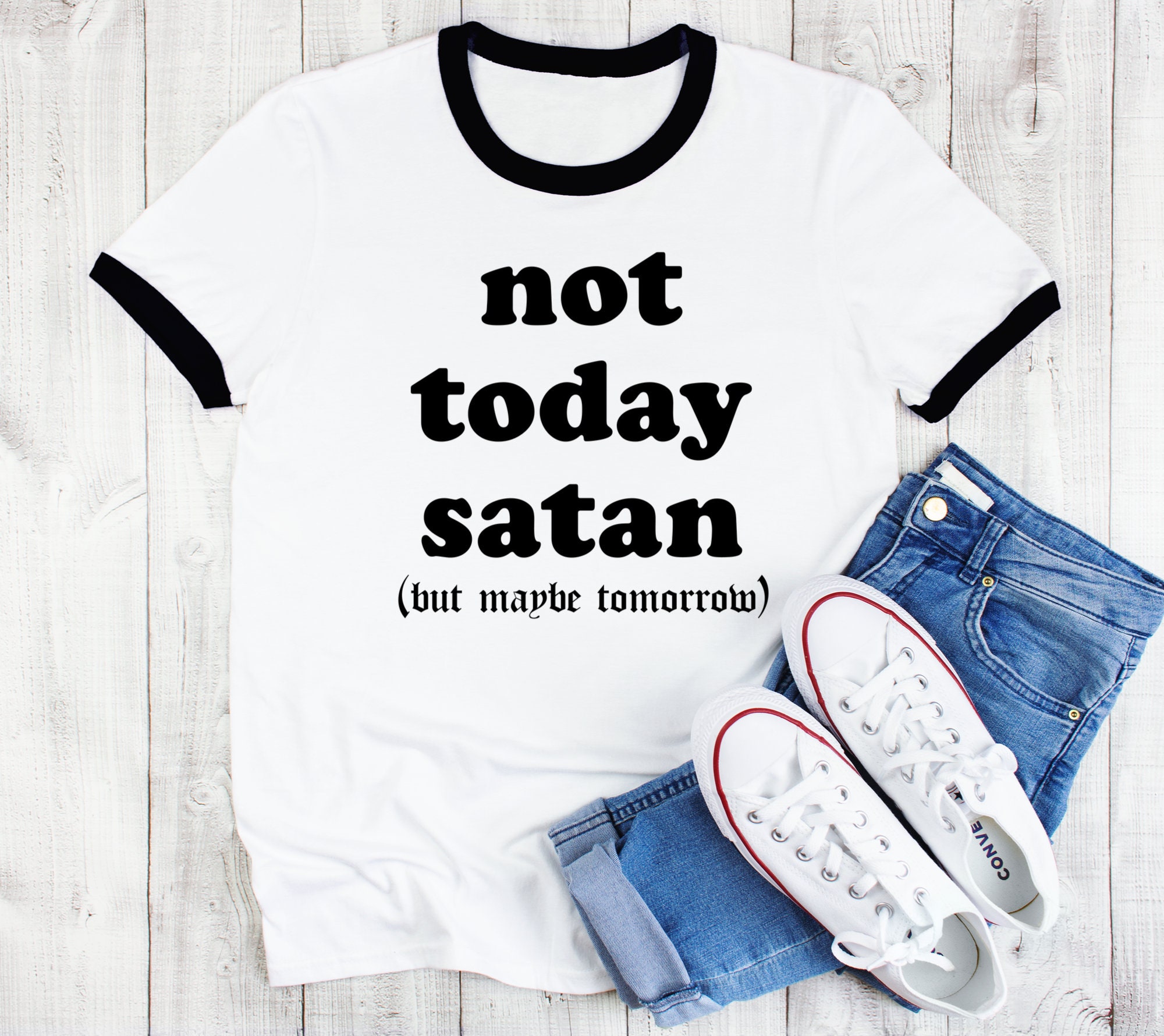 maybe tomorrow satan shirt