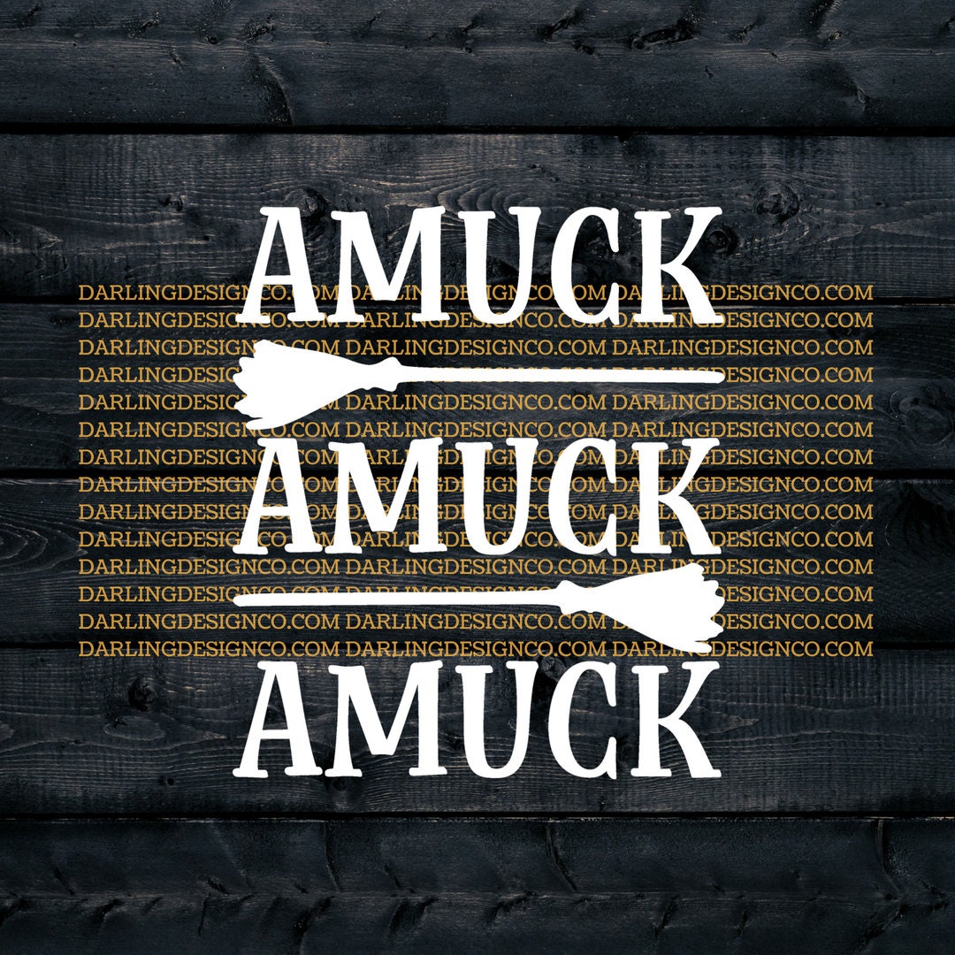 Hocus Pocus Decoration, Amuck, Amuck, Amuck