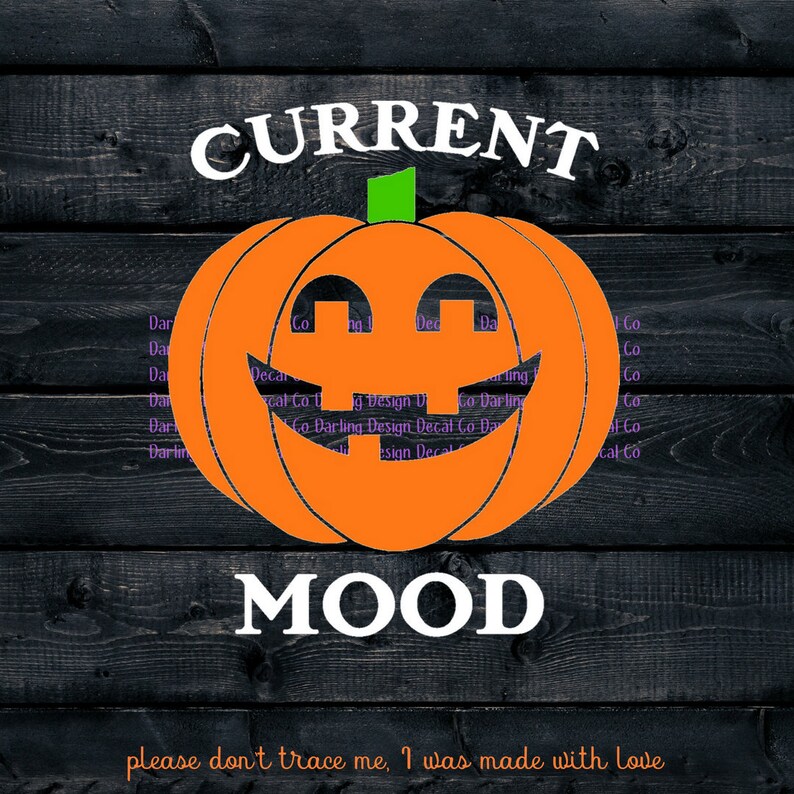 Current Mood Svg Halloween Pumpkin Fall Svg Digital Download - Etsy