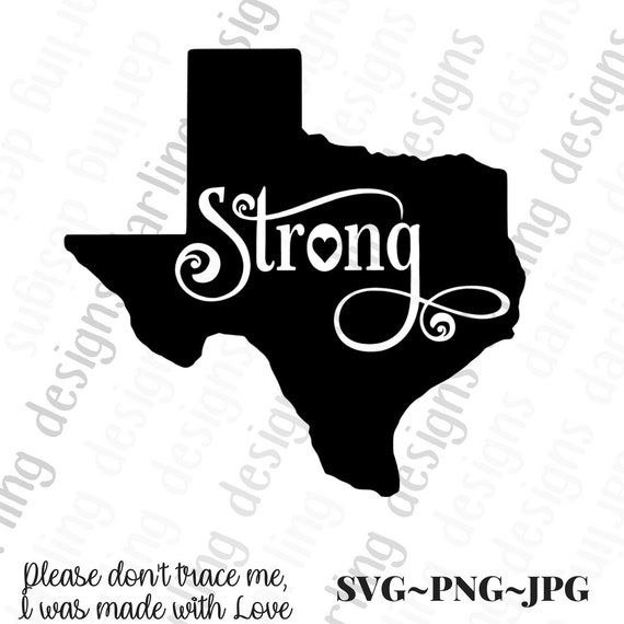 Texas Strong Svg Etsy