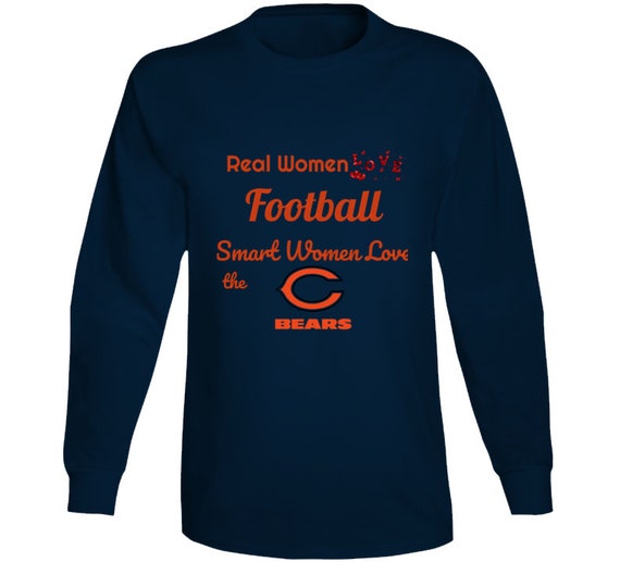 chicago bears women's long sleeve shirt