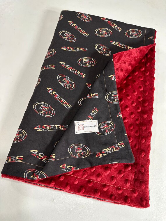 49ers baby blanket clearance