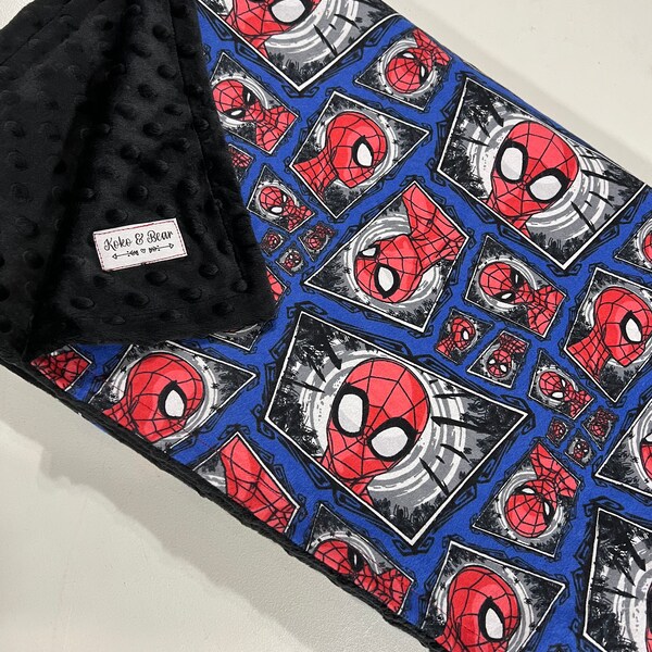 Spiderman Face Blanket Etsy