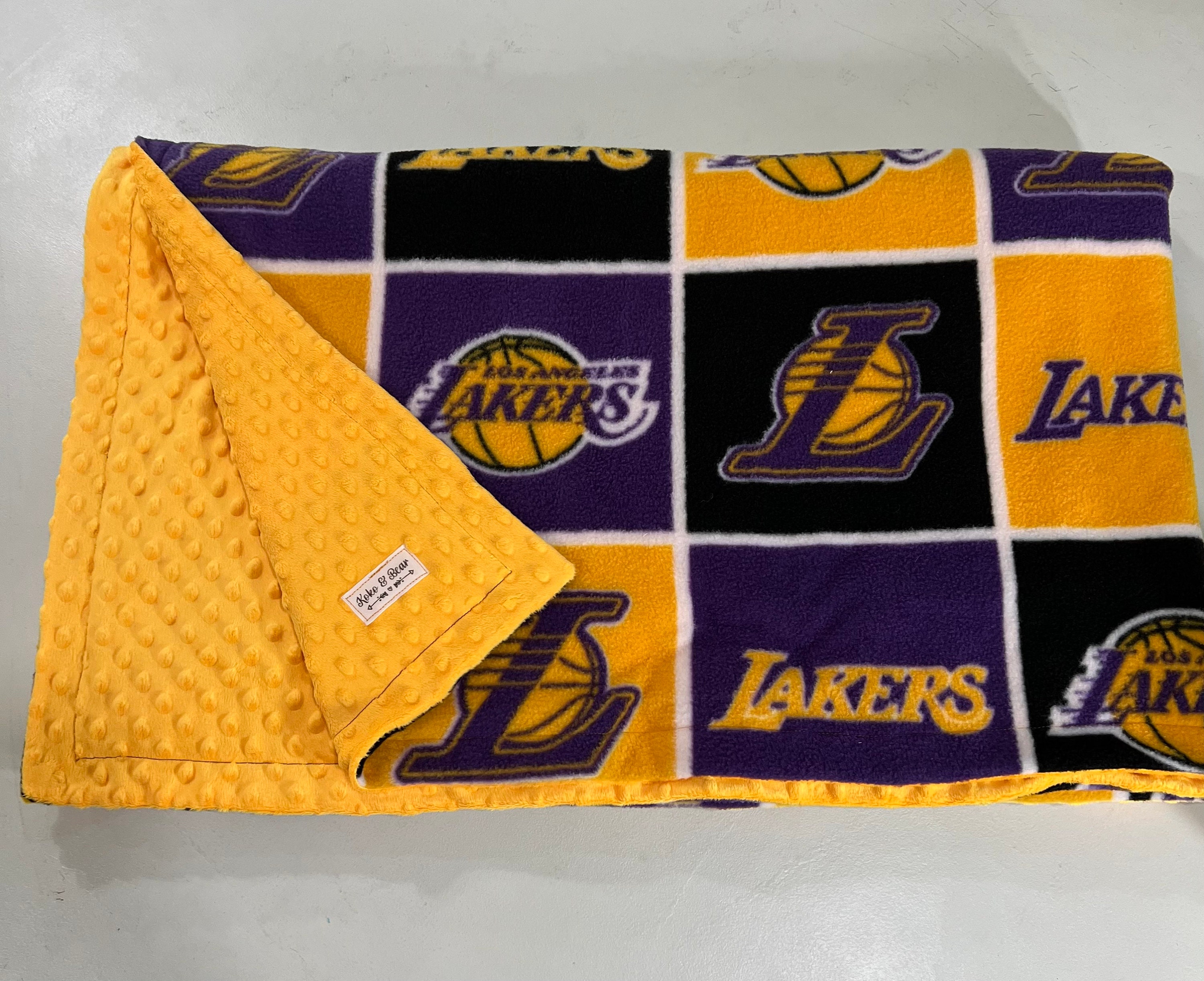 Kobe Bryant Los Angeles Lakers Throw Blanket Anniversary Gift For