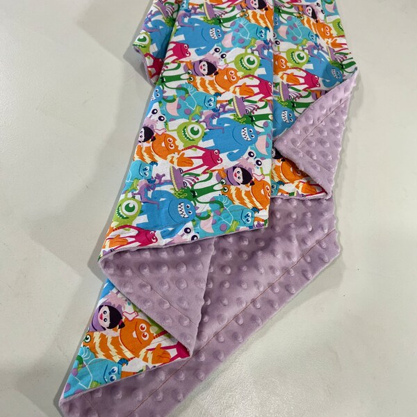 Baby Monster Blanket Etsy