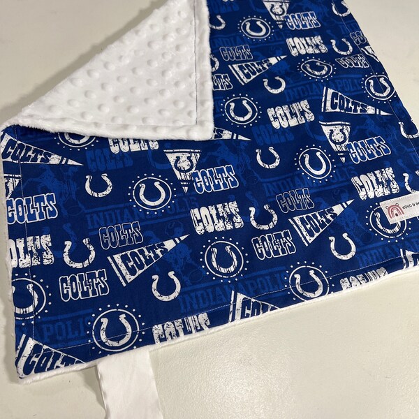 Indianapolis Colts Fanions Bébé Minky Lovey