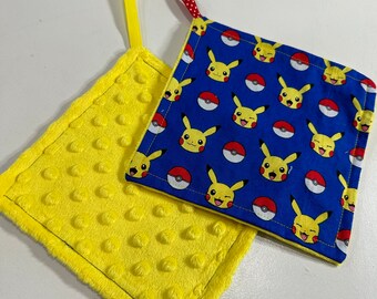 I Choose You, Pikachu! Minky Binky Holder