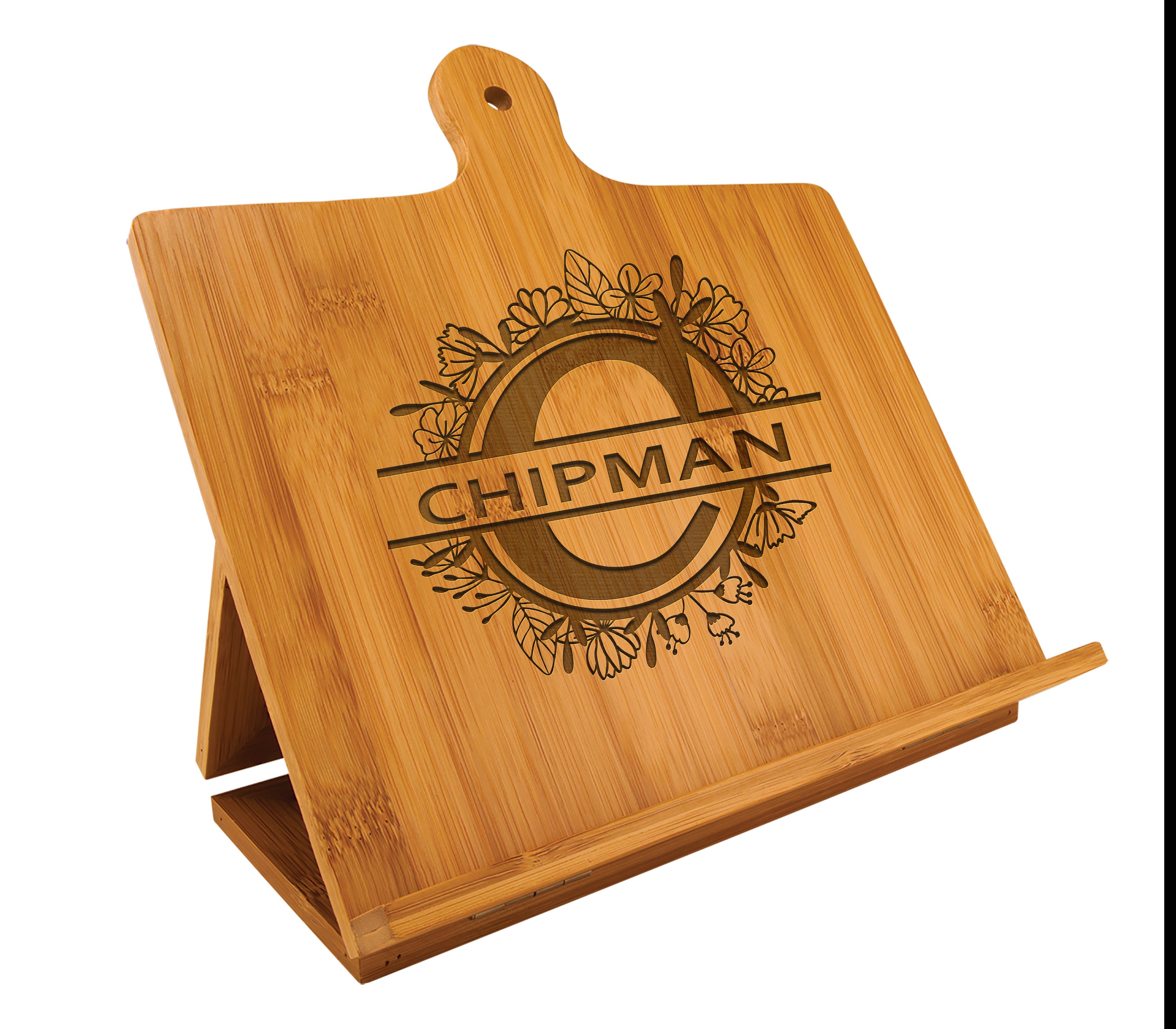 Personalized Cookbook Stand Tablet Holder Chef Easel New Etsy UK