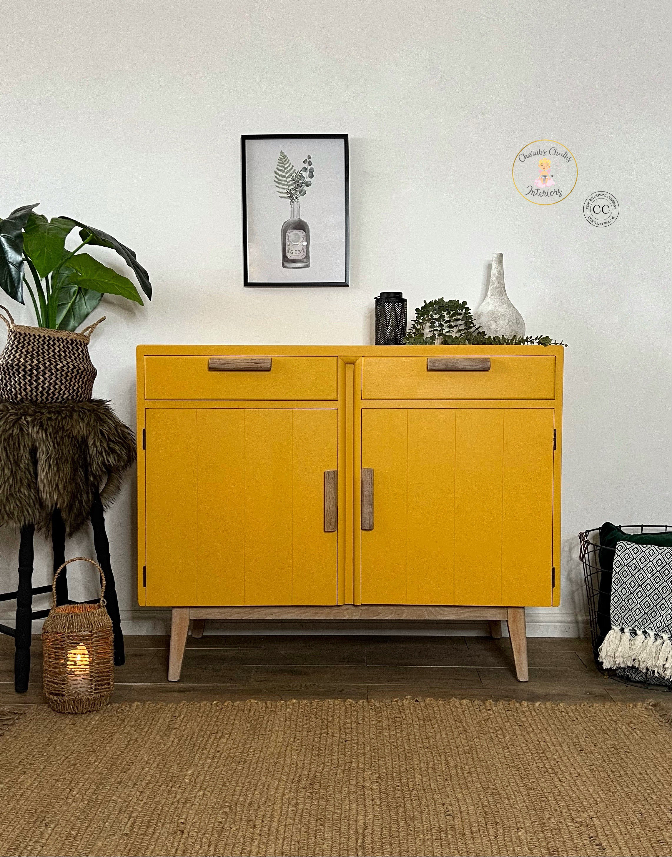Mustard sideboard deals