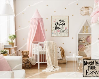 Girls pink room | Etsy