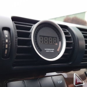 Digital file !!! STL file for center gauge pod for Mercedes C-class W203 (2000-2007)