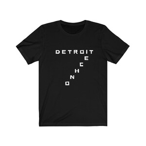 Detroit Techno Crossword Tee