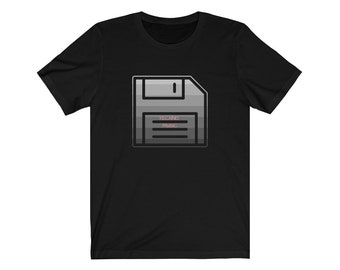 Techno Floppy Disk Tee