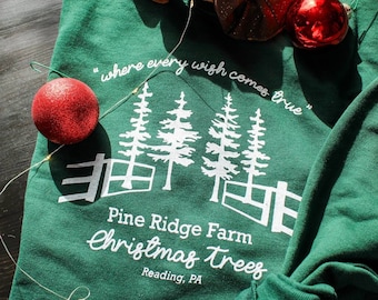 Christmas Tree Farm Sweatshirt // Holiday Sweatshirt