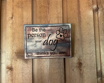 Sé la persona colgante de pared