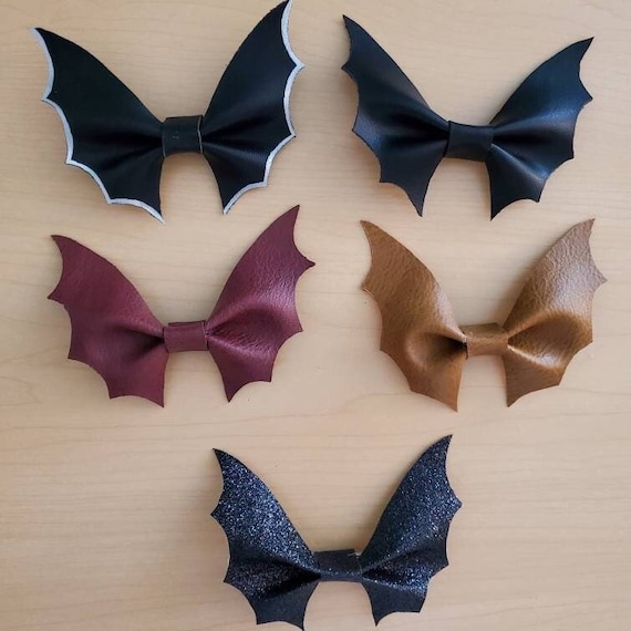 Bat Bow Bat Hair Clip Halloween Accessory Halloween Hair - Etsy Bat Bow Bat Hair Clip Halloween Accessory Halloween Hair - Etsy