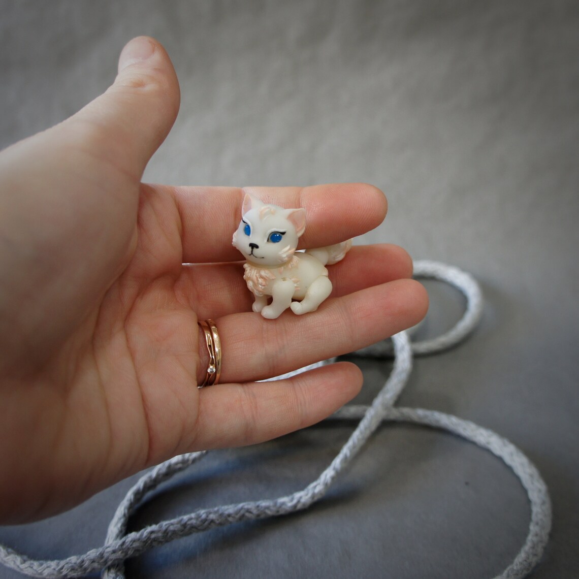 BJD doll cat. Balljointed doll. BJD animal. Шарнирная кукла Etsy