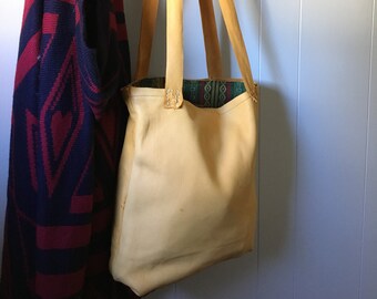 All Leather tote