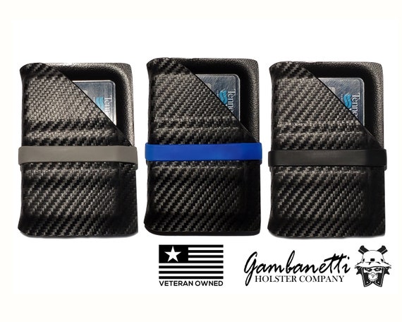 Kydex Tactical Wallet w// Belt Clip We The People Holds Up To 7 Cards
