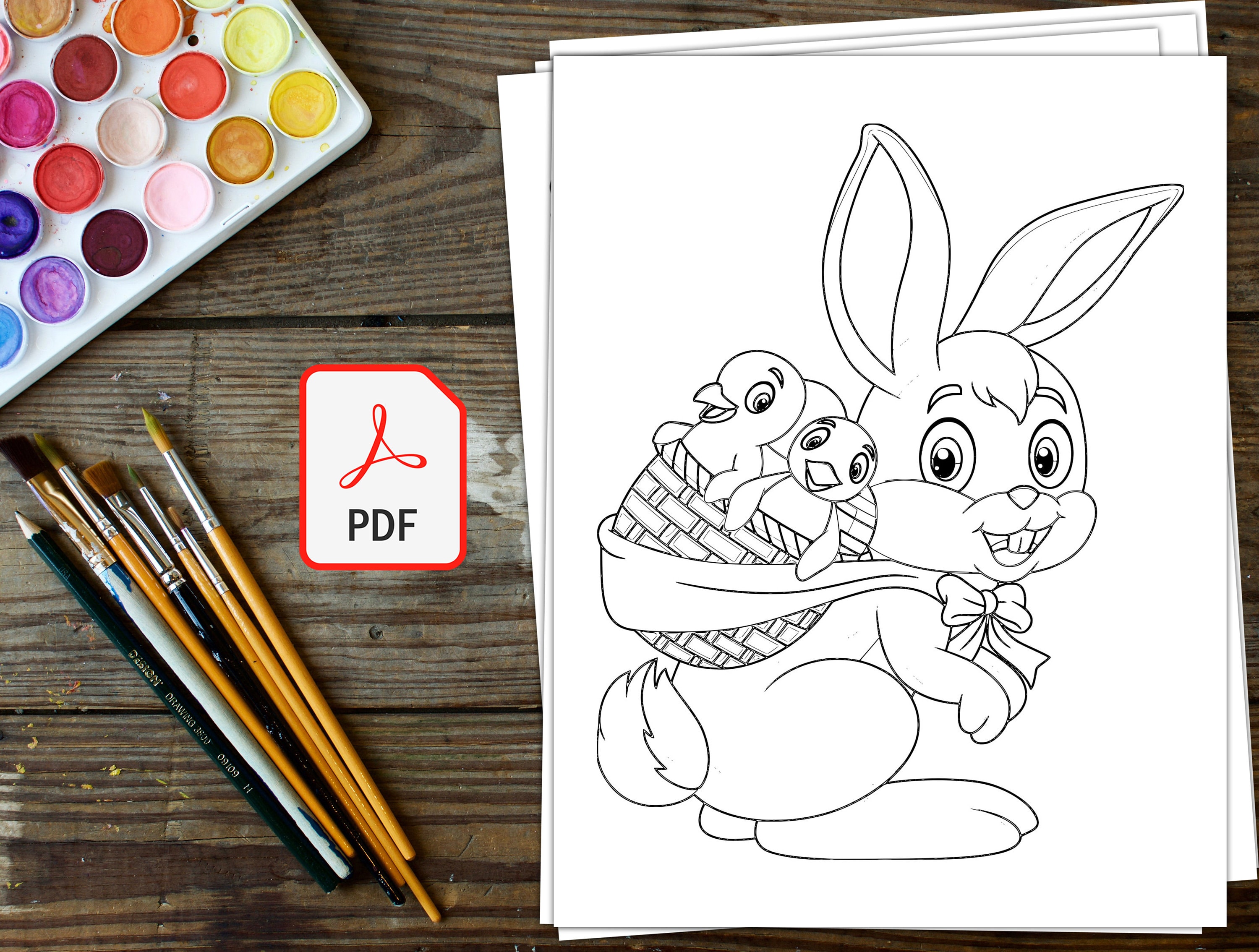 Butterfly Friends Coloring