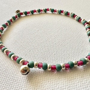 Bell Anklet - Ankle Bracelet - Anklets - Beaded Bracelet - Bell Jewelry - Boho Bell Bracelet - Boho Jewelry - Anklets for Women - Bracelets