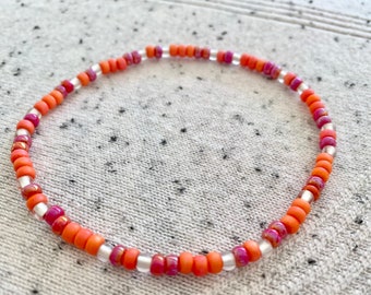 Anklet - Beaded Bracelets - Boho Jewelry - Ankle Bracelets - Hippie Jewelry - Gift Ideas - Beach Jewelry - Unique Jewelry - Stack Bracelets