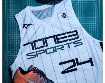 Custom Basketball Jersey (5) - Fully Custom (Sublimation) ***No Design Fee***