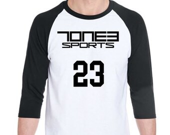 Baseball (Softball) Raglan Shirt Jersey  - Team/Events/Parties