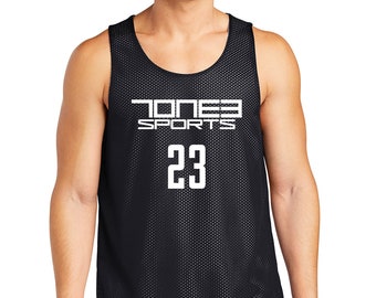 Custom Basketball Jersey (Adult/Youth) -  Reversible/Mesh/Tank Top
