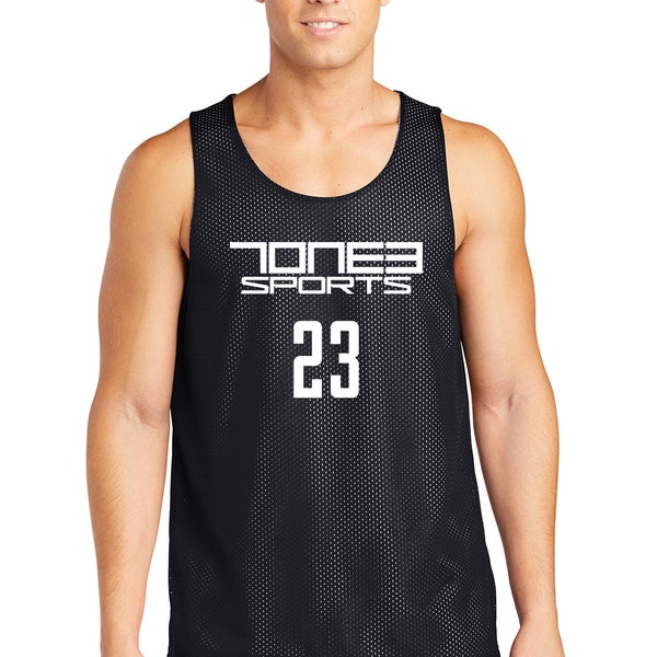 Custom Basketball Jersey (Adult/Youth) -  Reversible/Mesh/Tank Top