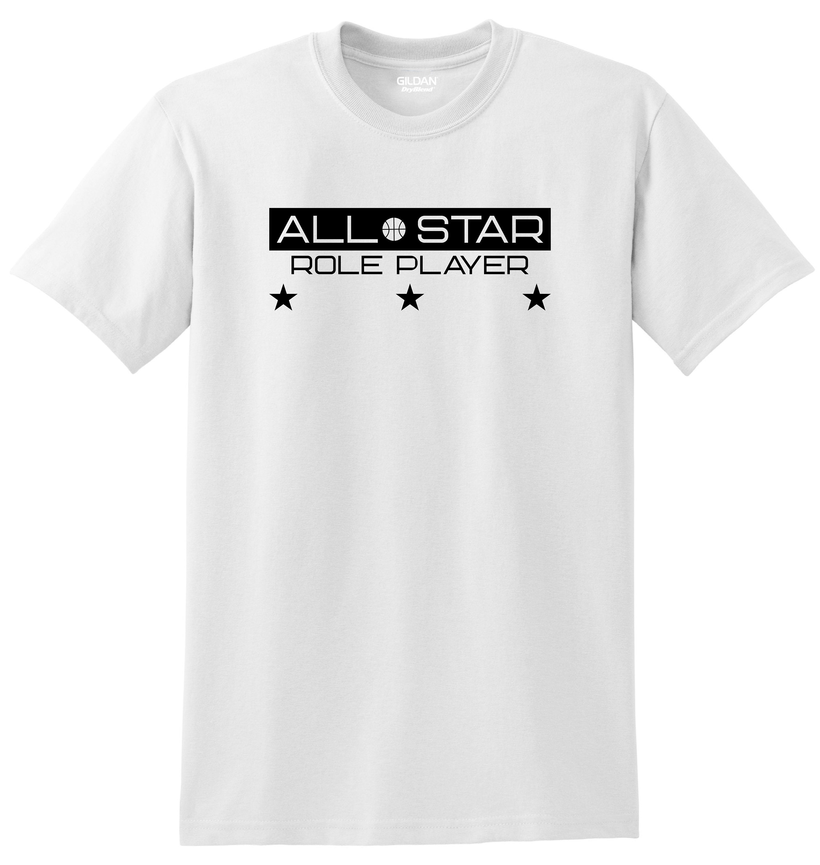 Basketball Tshirt all Star Role Player Etsy