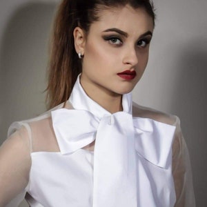 Camicie eleganti in organza best sale