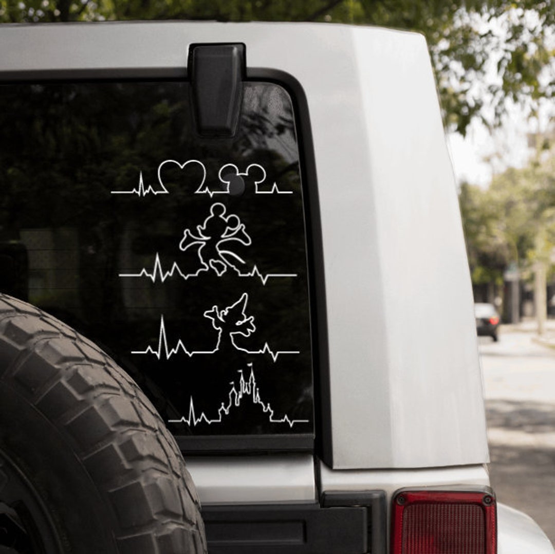 Mickey Mouse Disney Inspired Decal Window Bumper Sticker - Etsy