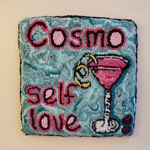 Hand hooked rug - The Cosmo - Original design